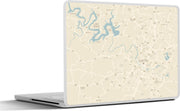 Laptop sticker - 10.1 inch - Illustratie van een kaart van het gebied van Austin in Texas