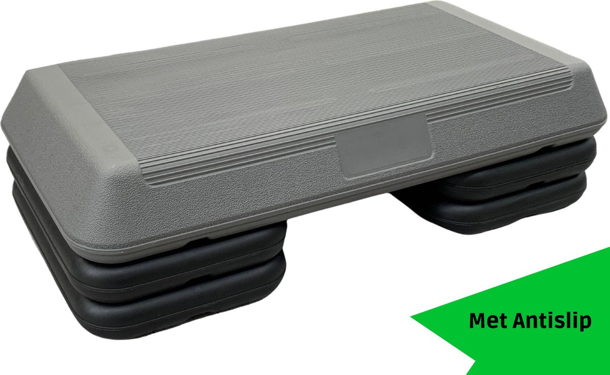 Discision Aerobic Step Bank - Step Fitness - Antislip - Verstelbaar - Fitness step