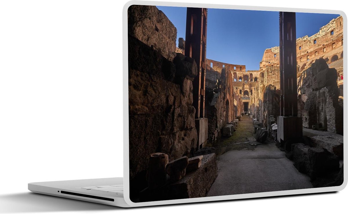 Laptop sticker - 10.1 inch - Ingang van het Colosseum in Italië