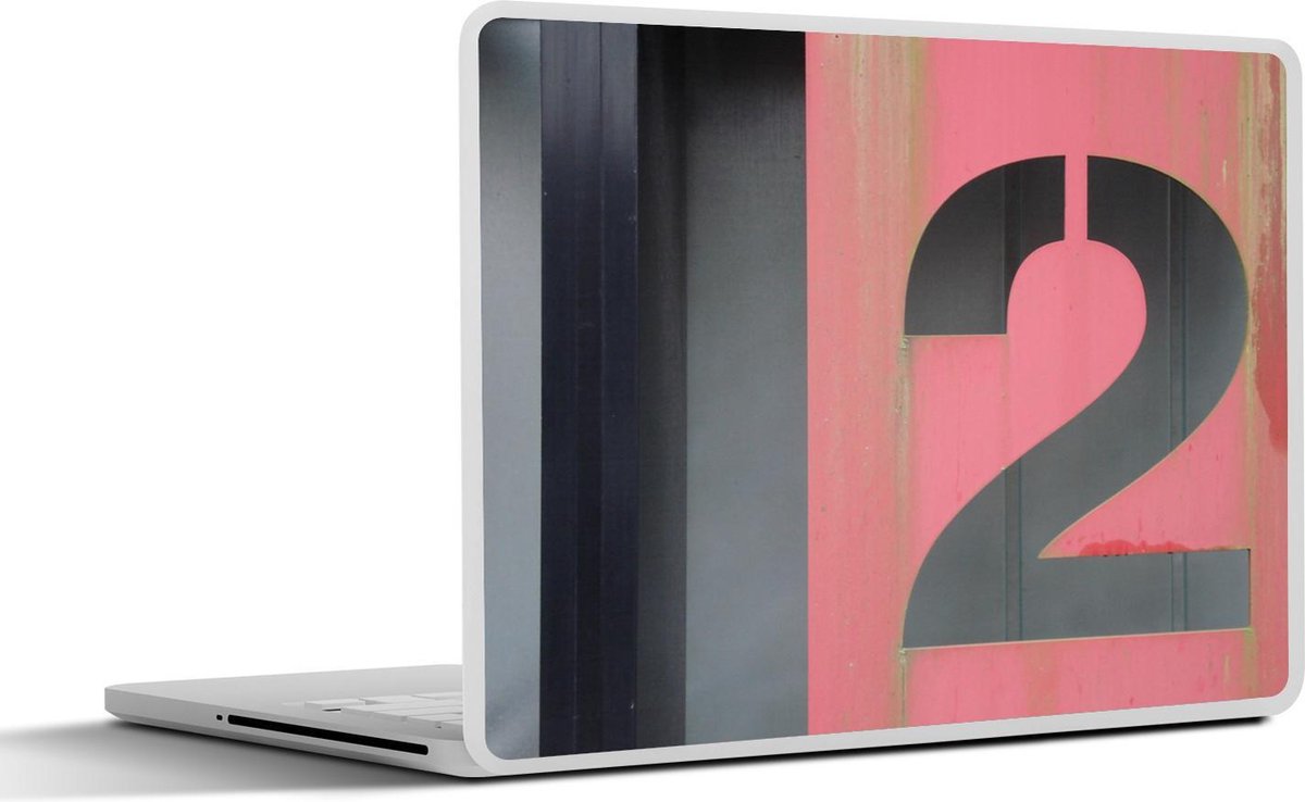 Laptop sticker - 10.1 inch - Industrieel nummer 2