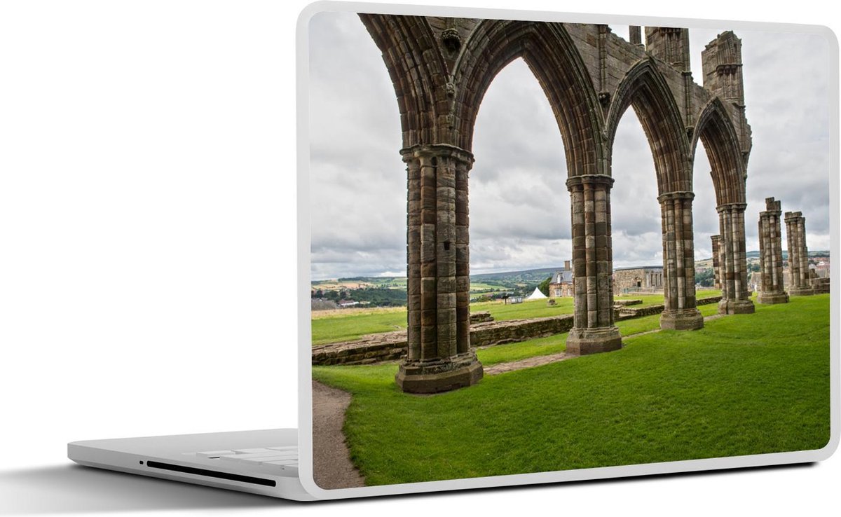Laptop sticker - 10.1 inch - Abdij bogen van Whitby Abbey