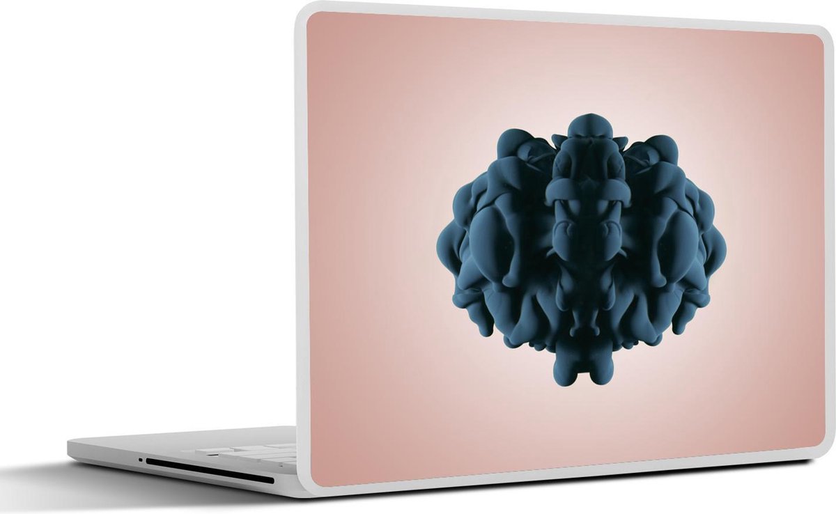 Laptop sticker - 10.1 inch - Abstract brein resultaat