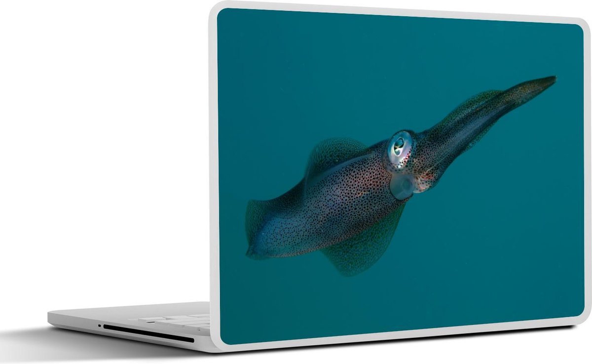 Laptop sticker - 10.1 inch - Inktvis van Rye Pier