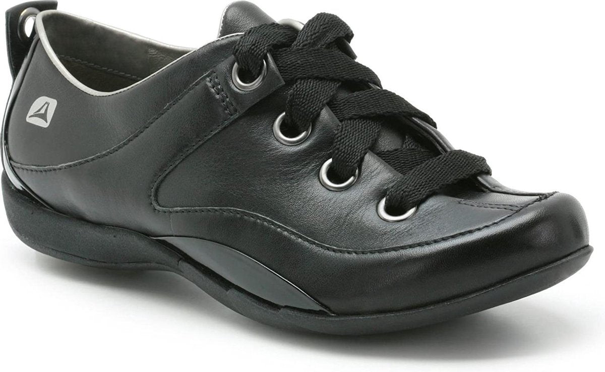 Clarks INCA LACE Dames Veterschoenen - Zwart - Maat 37.5