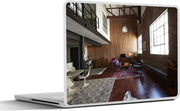 Laptop sticker - 10.1 inch - Interieur van een moderne flat