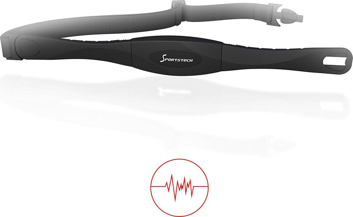 Sportstech hartslagmeter borstband - hartslagtraining met loopband