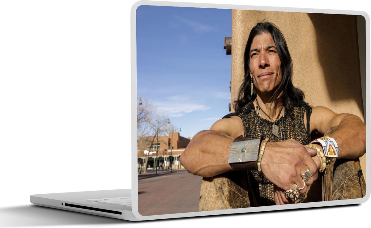 Laptop sticker - 10.1 inch -  een oorspronkelijke Amerikaan