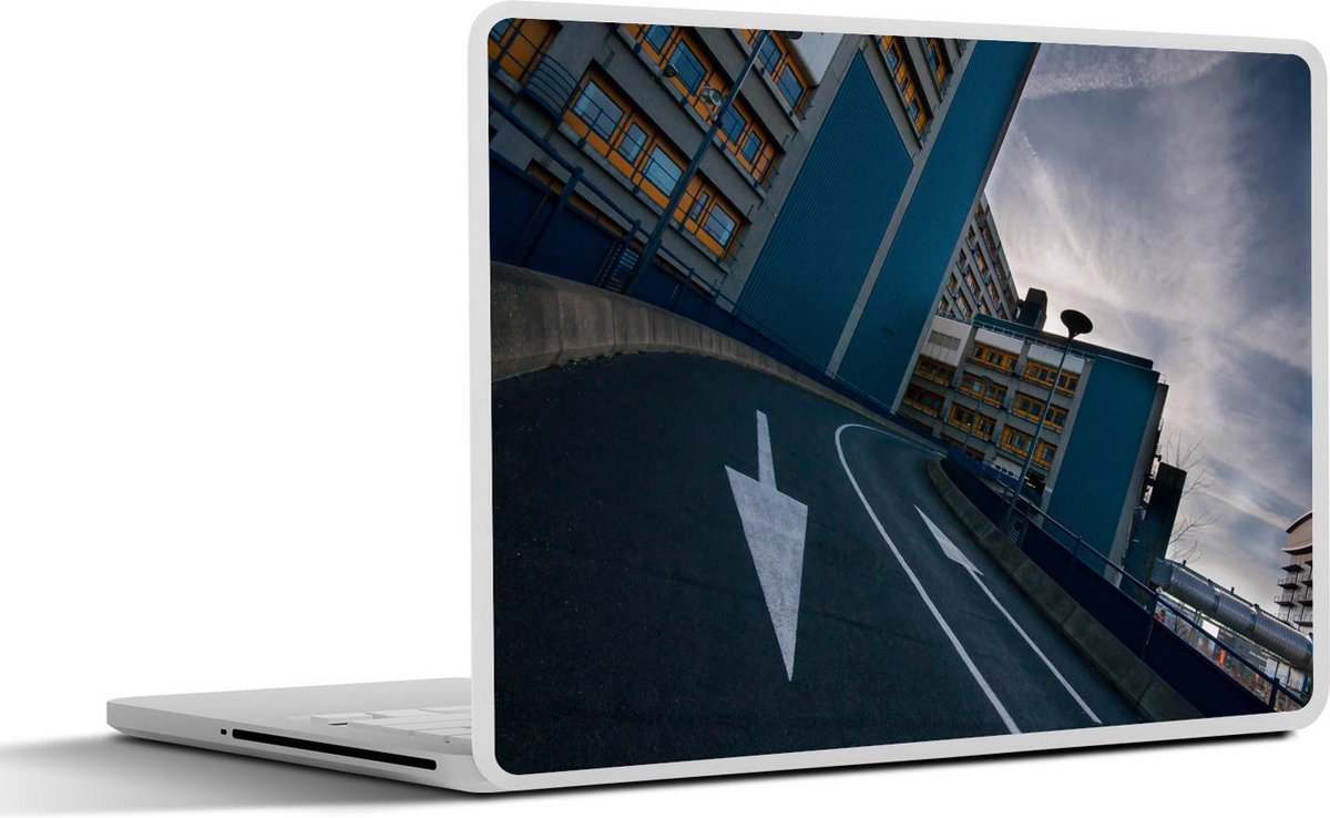 Laptop sticker - 10.1 inch - Ambulance ramp bij de universiteit van Leiden