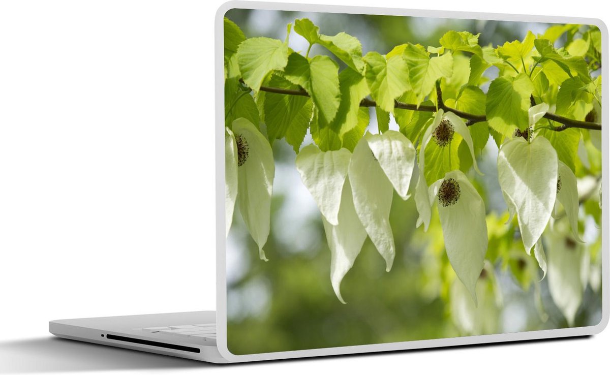 Laptop sticker - 10.1 inch - Afbeelding van een vaantjesboom uit het Aziatische China