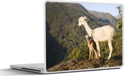 Laptop sticker - 10.1 inch - Alpaca's in de bergen