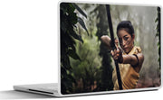 Laptop sticker - 10.1 inch - Jagende vrouw