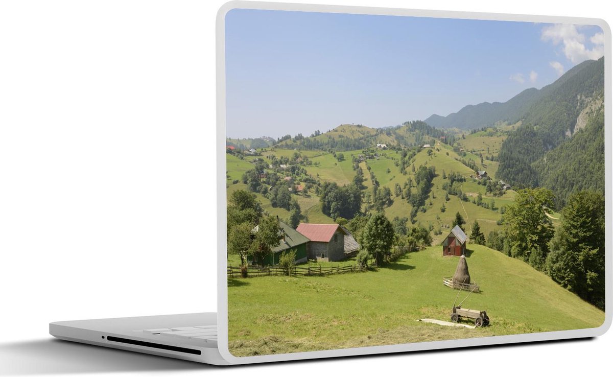 Laptop sticker - 10.1 inch - Aanzicht van Piatra Craiului