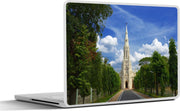 Laptop sticker - 10.1 inch - Afbeelding van de kathedraal van Loyola in Chennai