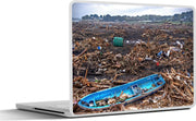 Laptop sticker - 10.1 inch - Aangerichte schade door een tsunami