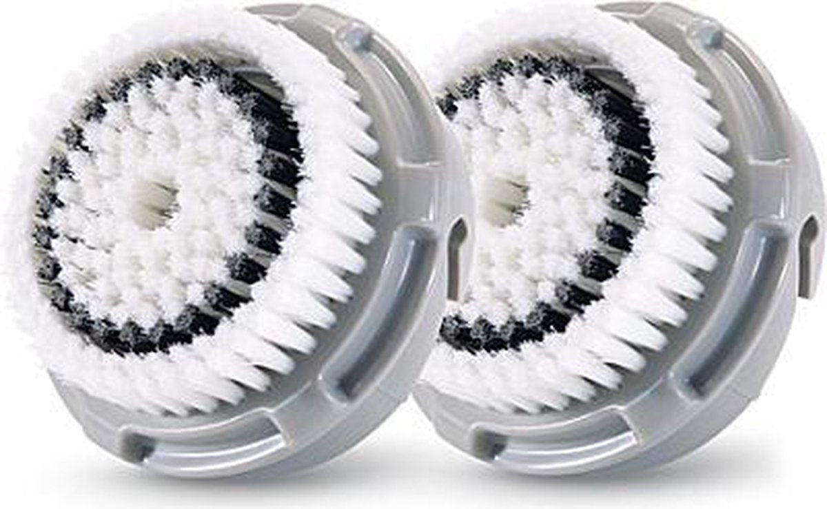 Clarisonic Vervangende opzetborstel voor een normale huid - Clarisonic Replacement Brush Head For Normal Skin - TwinPack - Set 2 stuks