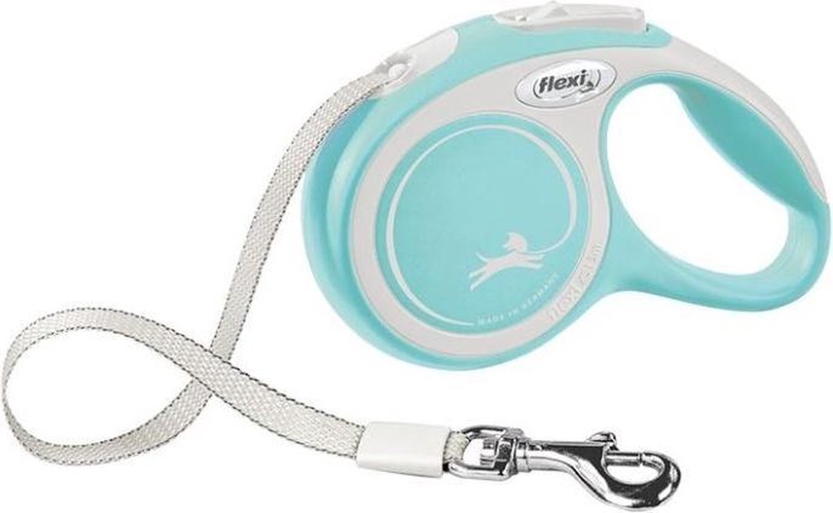 Flexi Hondenriem New Comfort Tape 3 M Lichtblauw