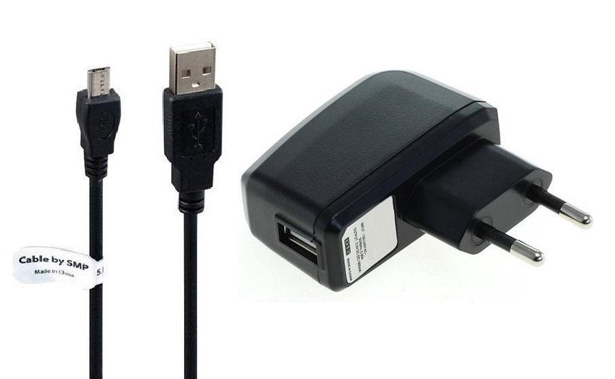 1A oplader en oplaadkabel. 0
