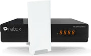 Rebox RE-2400 DVBT2 / DVB-T2 HEVC H.265 FTA 12 Volt TV ontvanger + Funke antenne DSC560