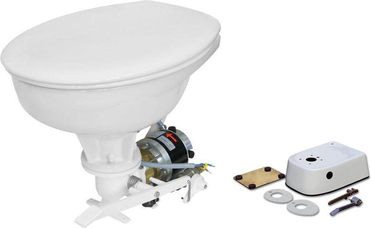 Rheinstrom Y10 24V elektrisch Toilet met Omkasting