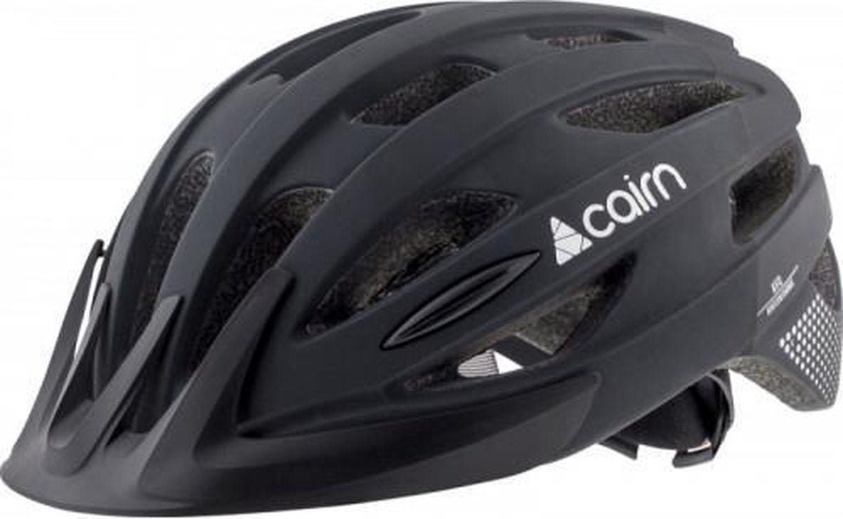 Cairn - Fushion - Full black - Fietshelm - maat 55/59