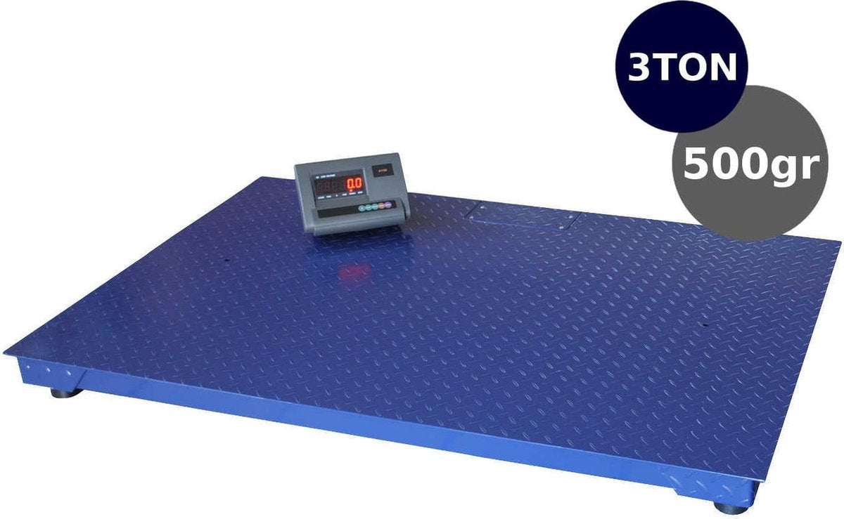 palletweegschaal 150 x 200cm 3000kg x 05kg
