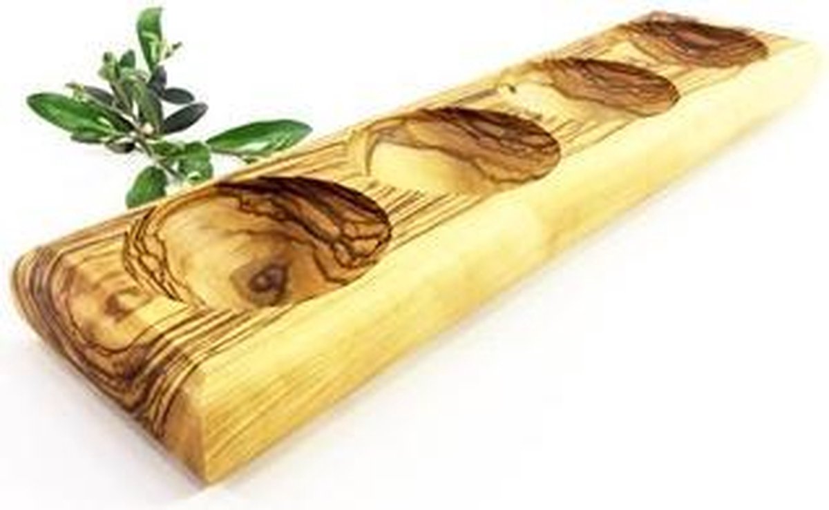 Houten Saus Snack Schotel Quad