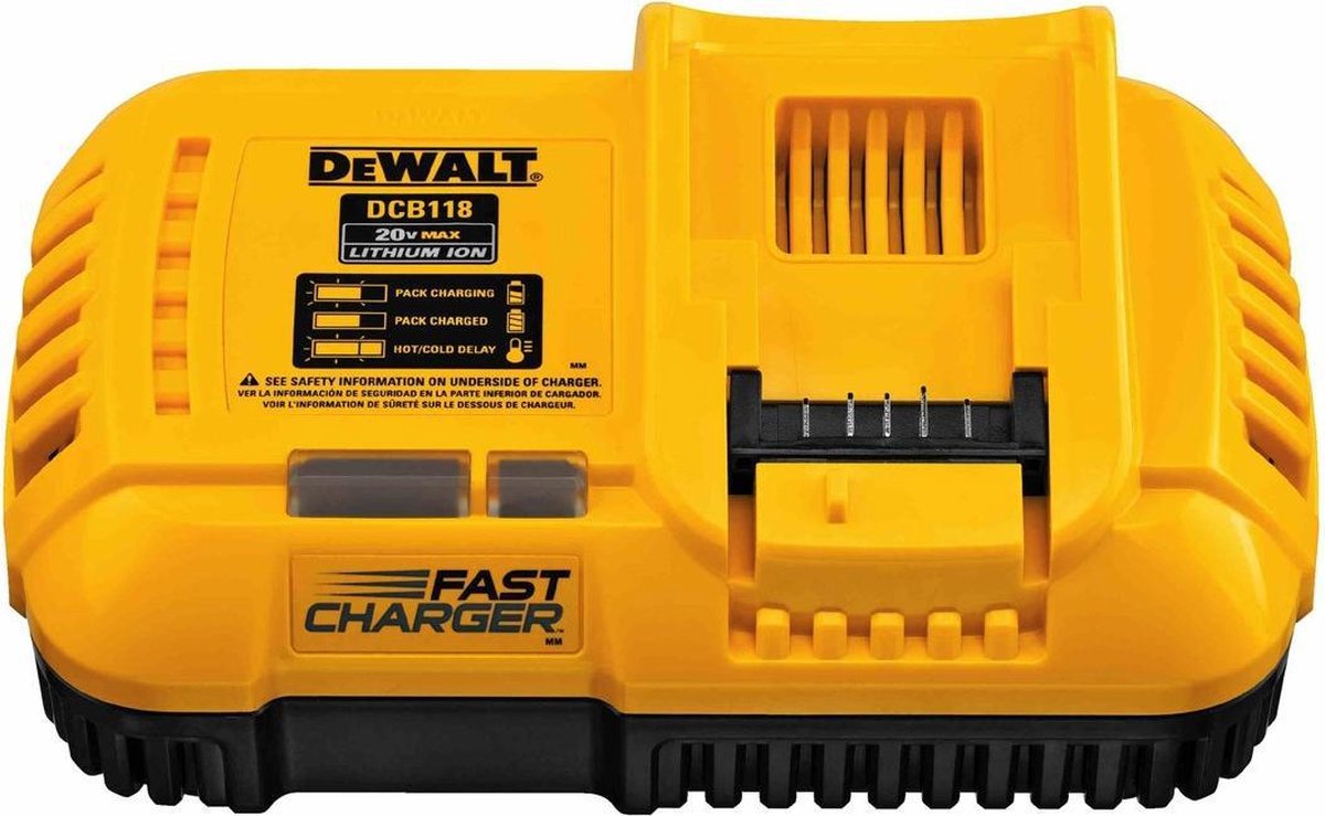 Dewalt DCB118-QW Snellader voor 54 of 18 V