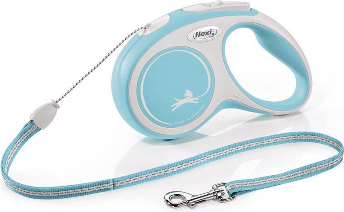 Flexi new comfort touw Lichtblauw S/5M