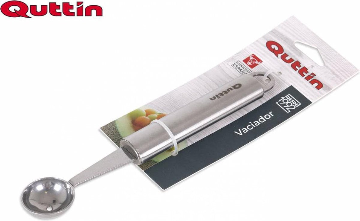 Quttin uithollepel 30 mm - RVS