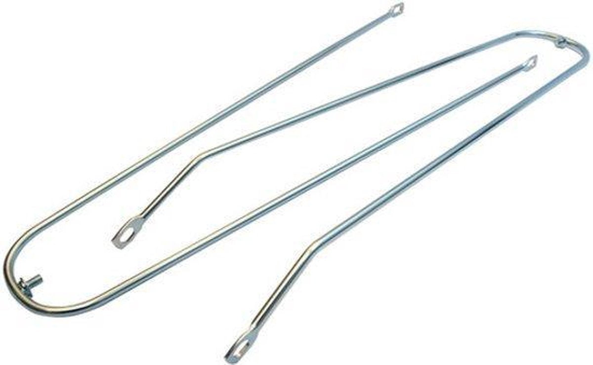 HZB SPATBORDSTANG SET CHROOM 28 INCH / 622 FRAME BESTIGING