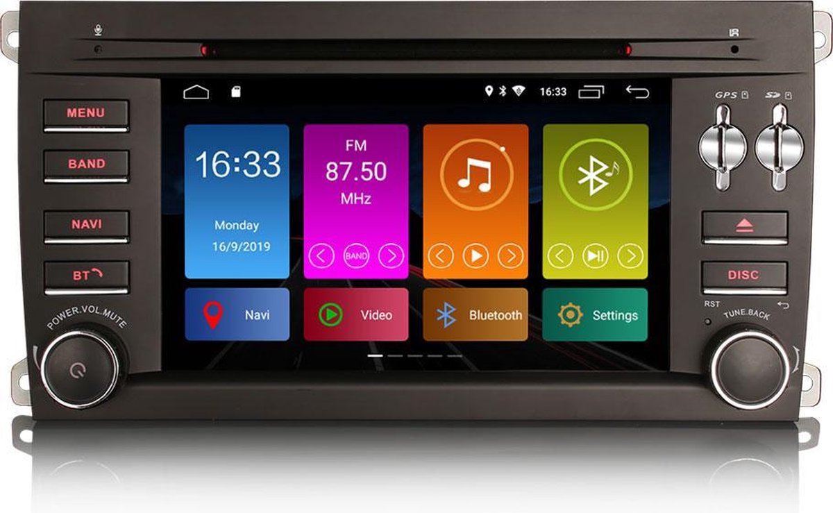 Porsche Cayenne Autoradio Navigatie | CarPlay | Android 10