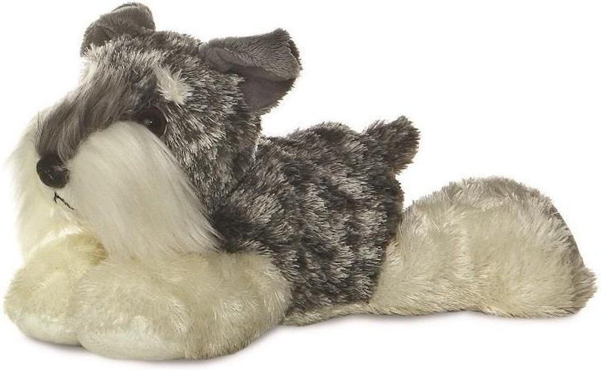 Aurora Knuffel Mini Flopsie Stein Schnauzer 20