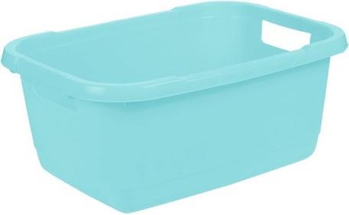WASMAND AENNA GESLOTEN 55X40X23 -32 L AQAU BLUE KEEEPER 10785