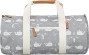 Fresk weekendtas Whale dawn grey - weekendzak - sporttas - reistas -turntas - kinderzak - grijs