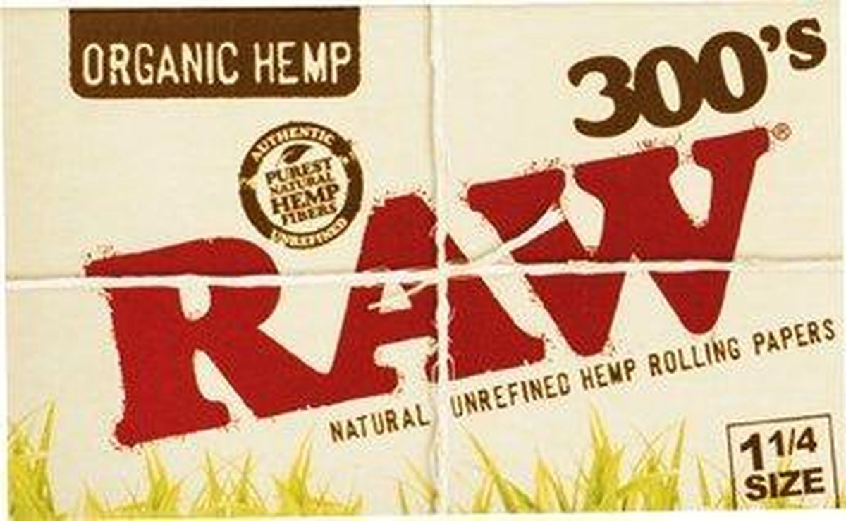 Raw organic 300's 1¼