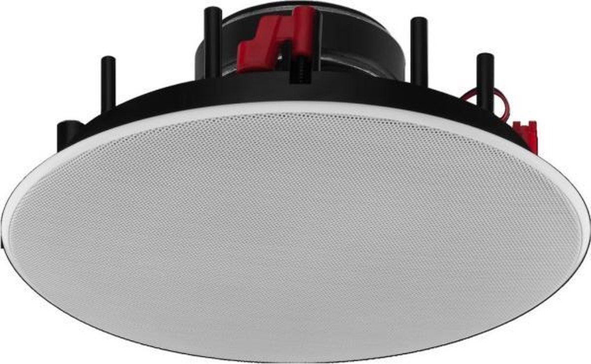 Monacor SPE-62HQ 2-weg coaxiale inbouwluidspreker 70 W 8 Ω Wit 1 stuk(s)