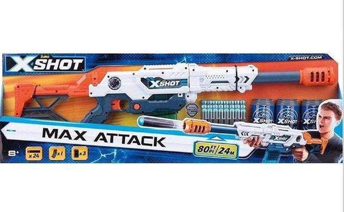 Xshot Zuru Max Attack 80 FTPI/24M