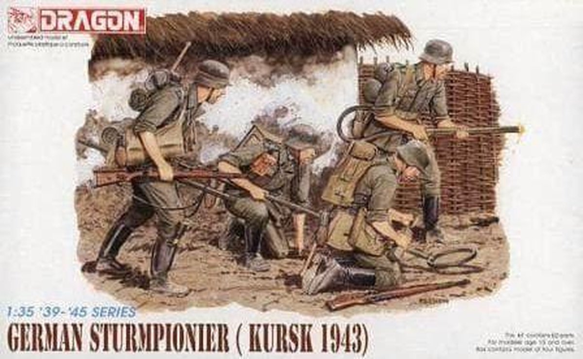 Dragon - German Sturmpionier Kursk 1943 (Dra6024) - modelbouwsets