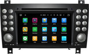 Radio navigatie Mercedes SLK 2004-2011 android 10 dvd carkit 64GB ook voor iphone