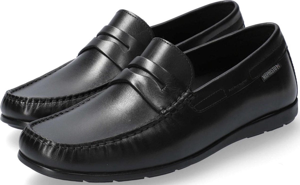 Mephisto ALYON Heren Instapper - Zwart - Maat 40