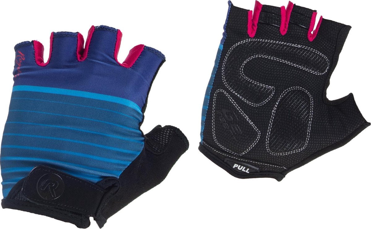 Rogelli Fietshandschoenen - Vrouwen - blauw/roze/zwart