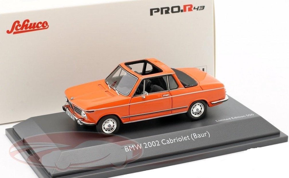 BMW 2002 Cabriolet (Baur) - 1:43 - Schuco