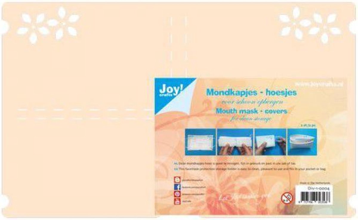 Joy! Crafts Mondpakje-Hoesje - 2st DIV-1-0004