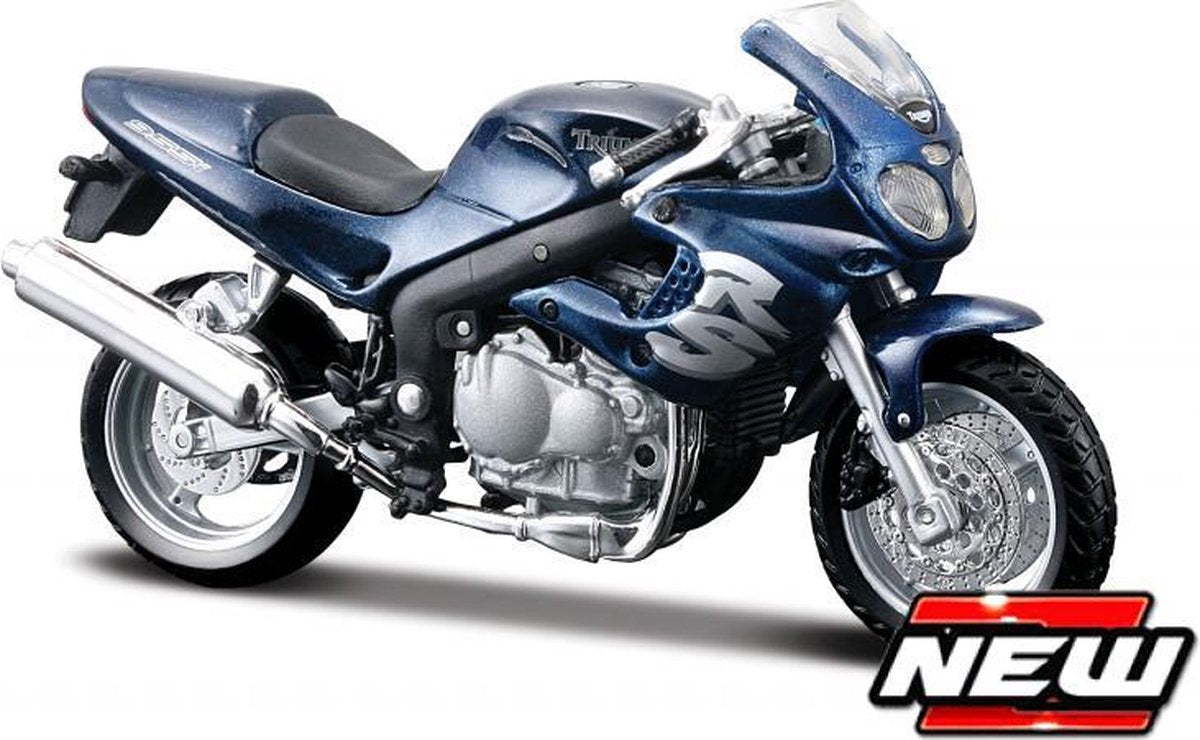 Maisto TRIUMPH SPRINT RS blauw schaalmodel 1:18