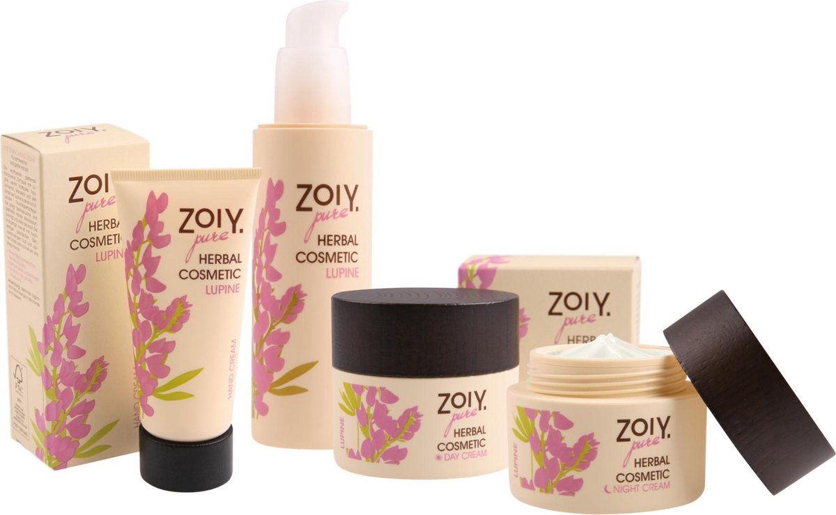 ZoiY natuurlijke en vegane cosmetica met lupine