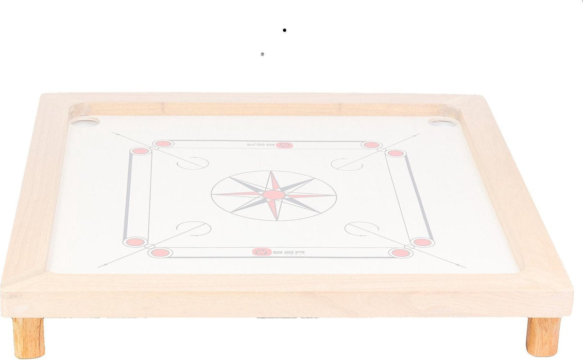 Carrom bord houten POTEN - 4 stuks - 5x3 cm - ter verhoging van uw bord Top Kwaliteit Klasse en Geweldig