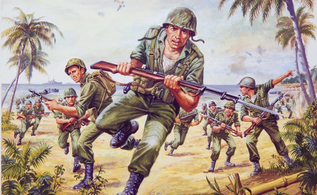 Airfix - Us Marines 1 (3/19) * (Af00716v)