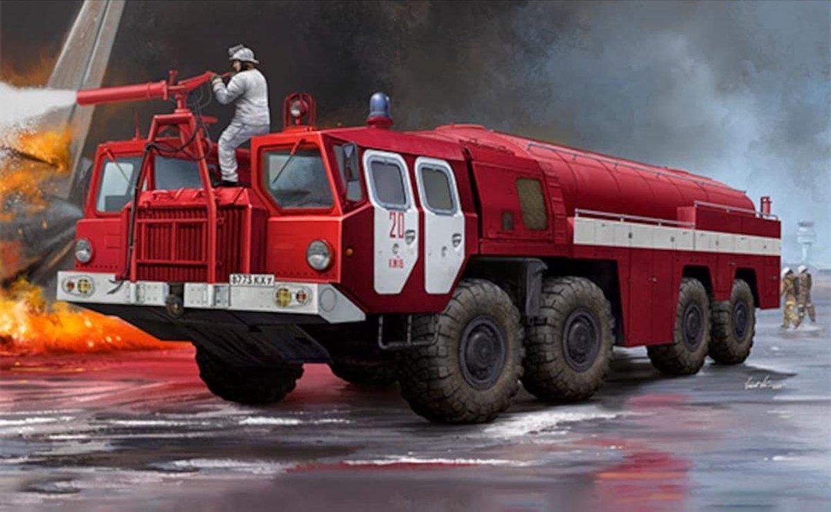 Military Airport Fire Fighting Vehicle AA-60 Model 160.01
