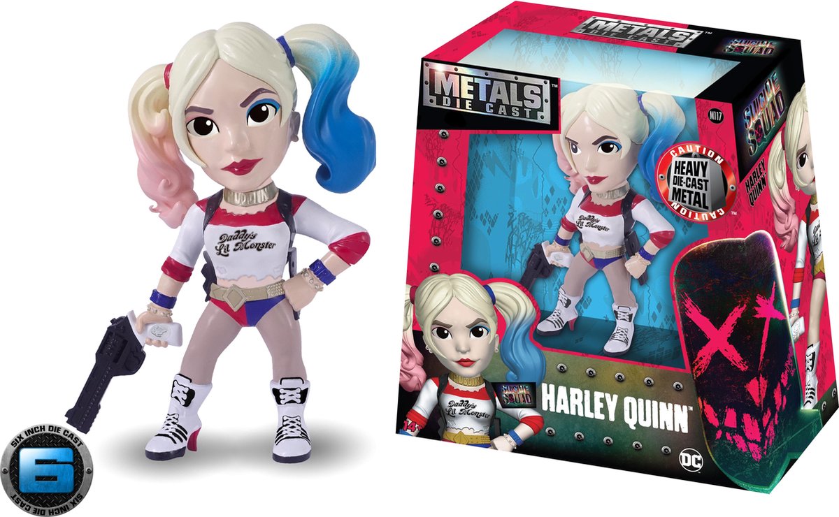 METALFIGS - SUICIDE SQUAD 6" FIGUR - HARLEY QUINN