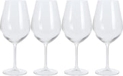 JAP Luxe Wijnglazen set - Kristal glas - Rode en witte wijn - Wijnglas - 690ml - 24cm hoog - 4 stuks